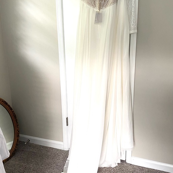 COPY - NWT Lillian West Ivory Wedding Dress - Picture 11 of 16
